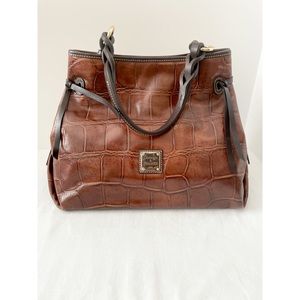 Dooney & Bourke Leather Croc Bag